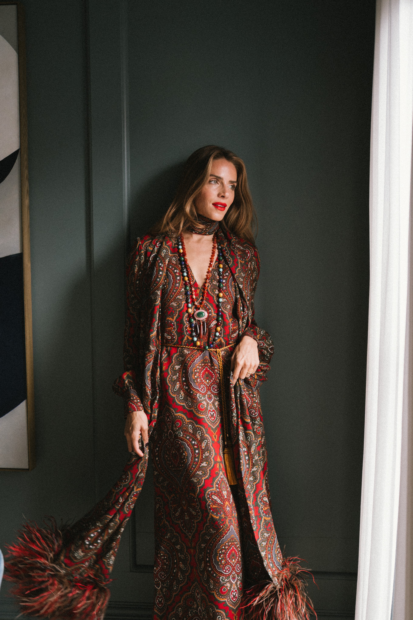 colorful beaded holiday jewelry