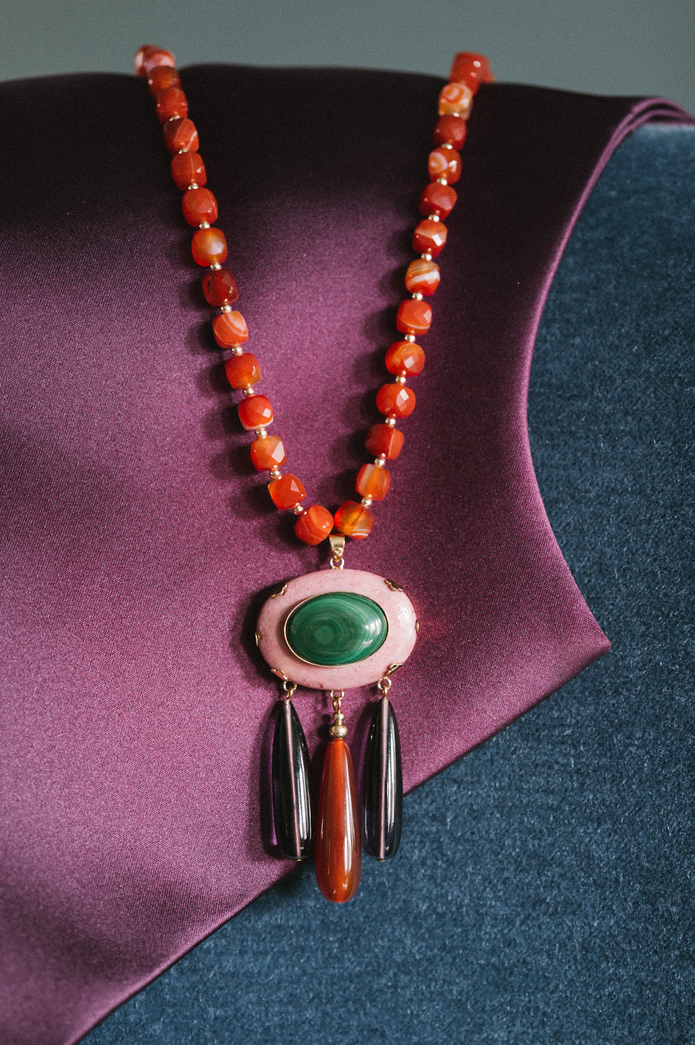 colorful beaded holiday jewelry