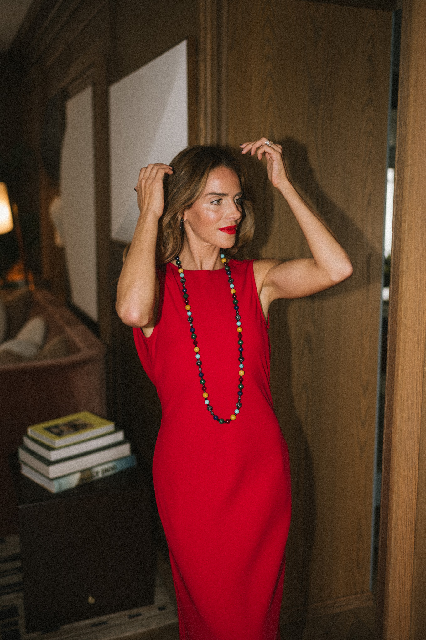 colorful beaded holiday jewelry