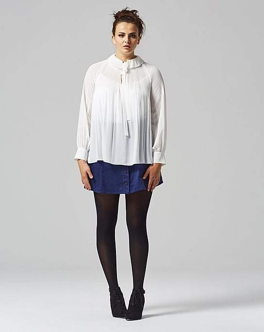 A Few of Our Favorite Plus Size Winter White Finds
