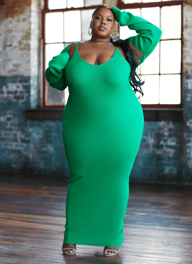 Curves Ahead Sweater Maxi Bodycon Dress & Cropped Cardigan Set at Rebdolls.com
WHy do plus size brands stop at a size 24