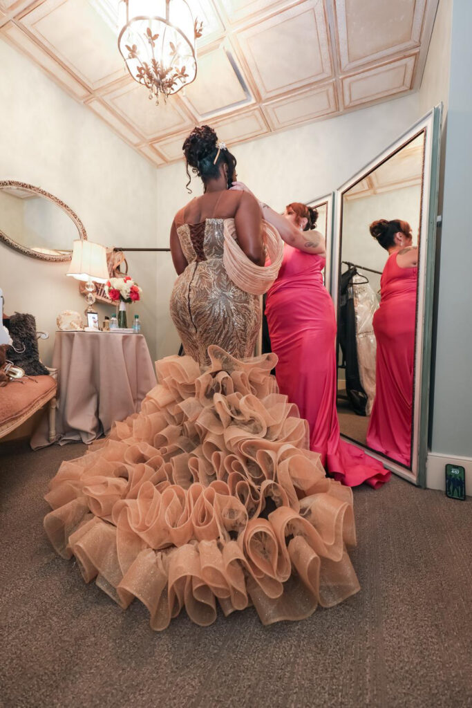 Custom plus size prom dress tips with Christian Omeshun