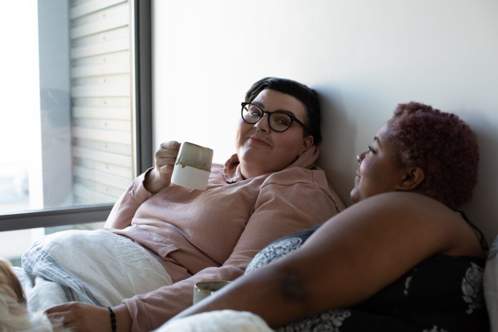 plus size couple- CBD in the bedroom plus-size-friendly dating apps The apology gap