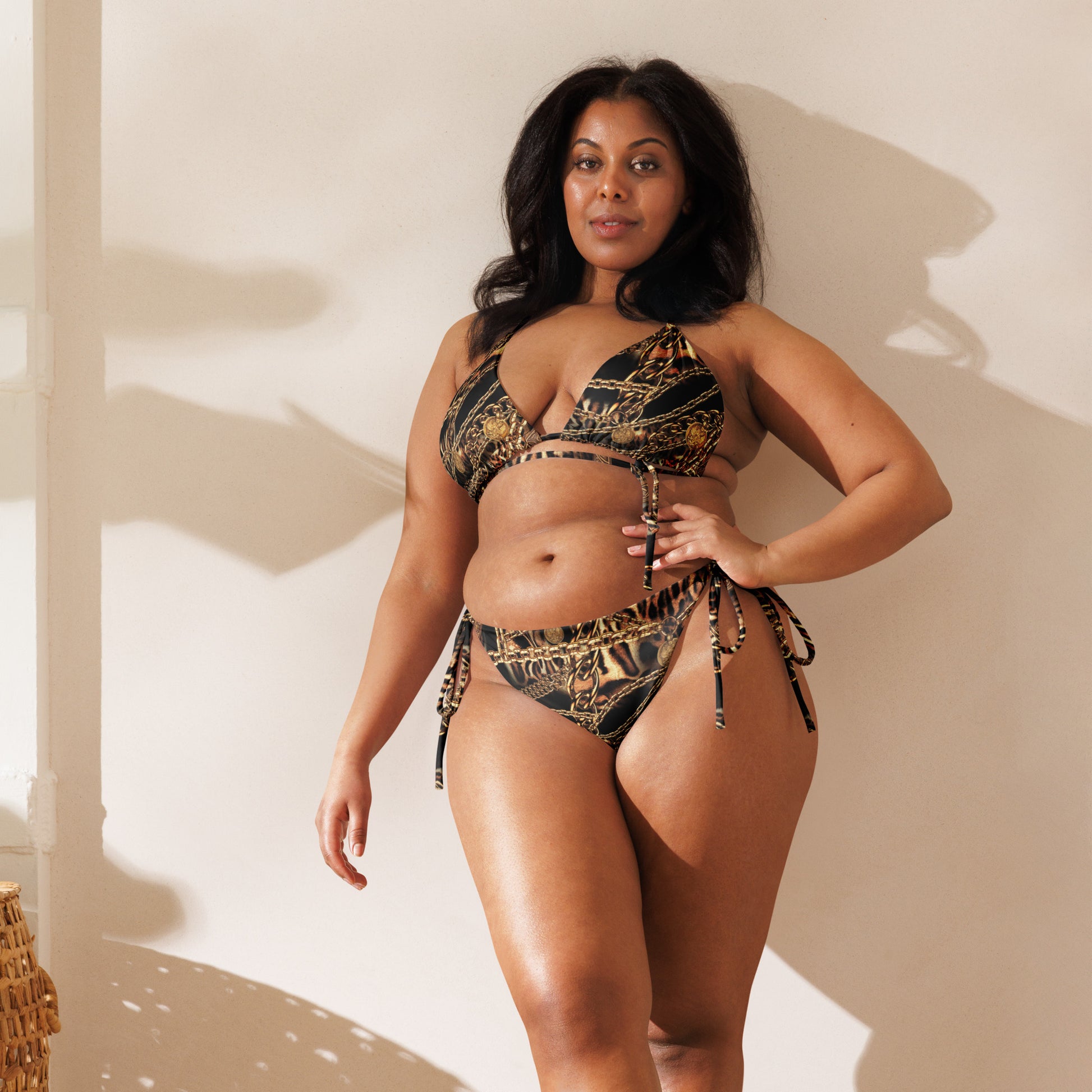 all over print recycled string bikini white front 66b50e56492a2