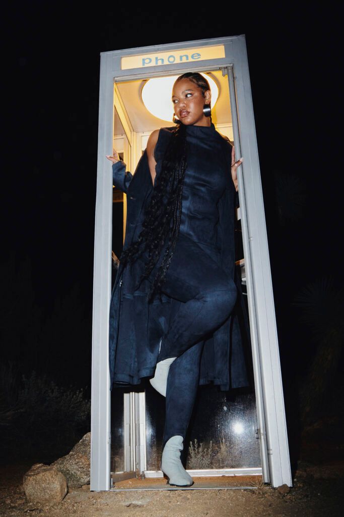 Barkwood x ELOQUII Trench Dress plus size indie brands
