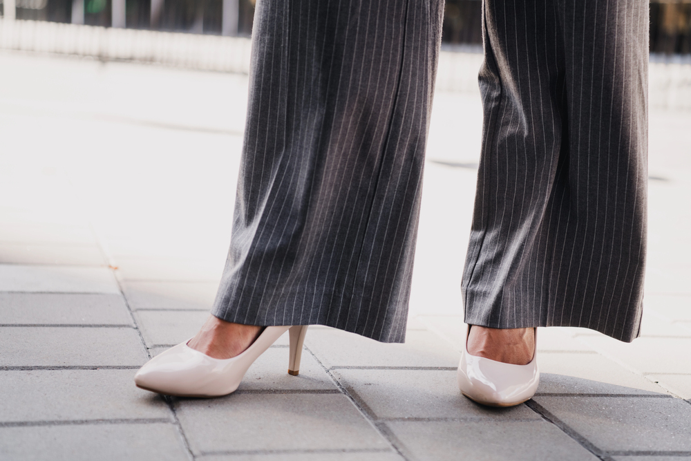 Wide leg trouser