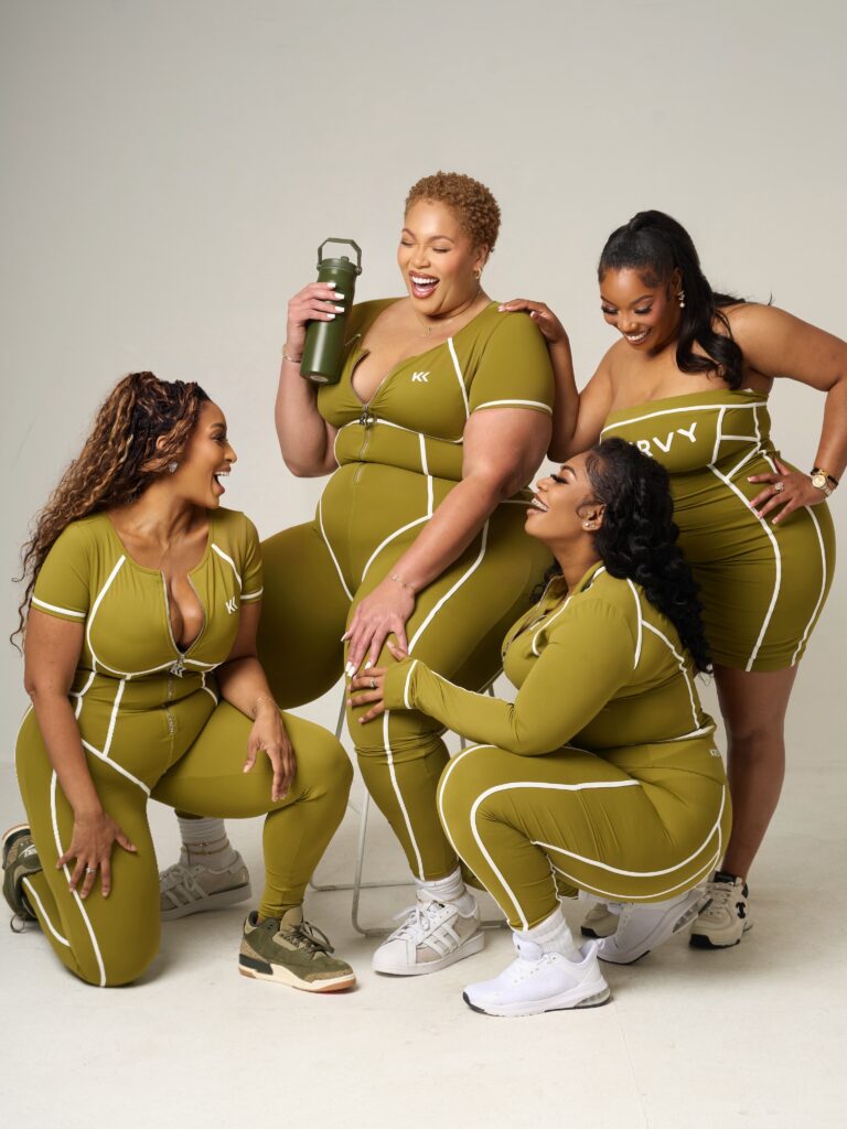 Plus size activewear brand- Kreated Kurvy